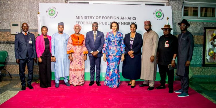 Minister Of Foreign Affairs RECEIVES MD/CEO Of NLNG