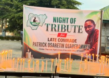 Tears As NUJ FCT Holds ‘Night of Tribute’ for Patrick Osadebamwen, Launches Trust Fund for Children