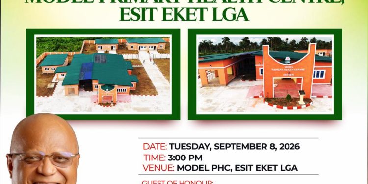 Eno’s 39-30 Projects: Esit Eket Gets New Model Primary Health Centre
